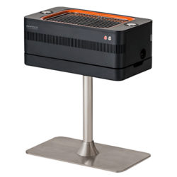 everdure by heston blumenthal FUSION™ Electric Ignition Charcoal BBQ With Pedestal, Graphite